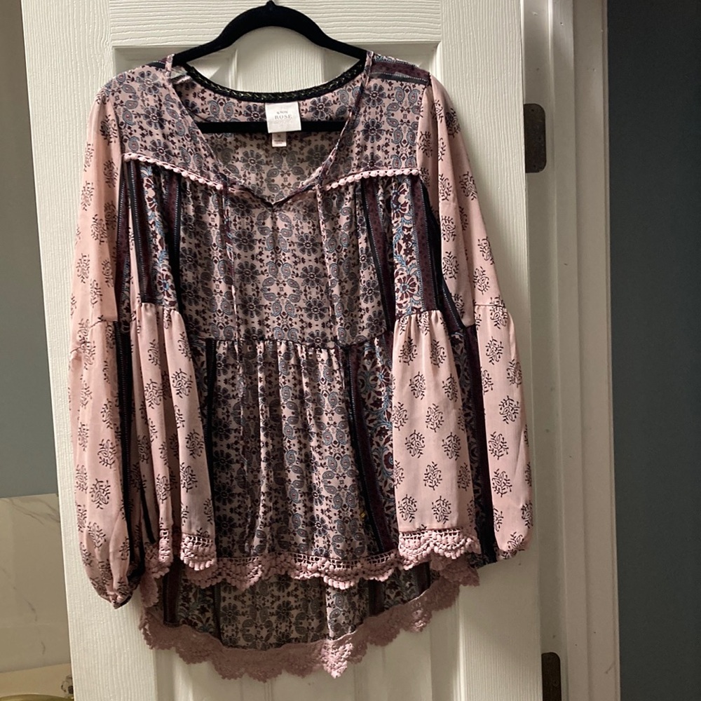 Translucent Bohemian Blouse